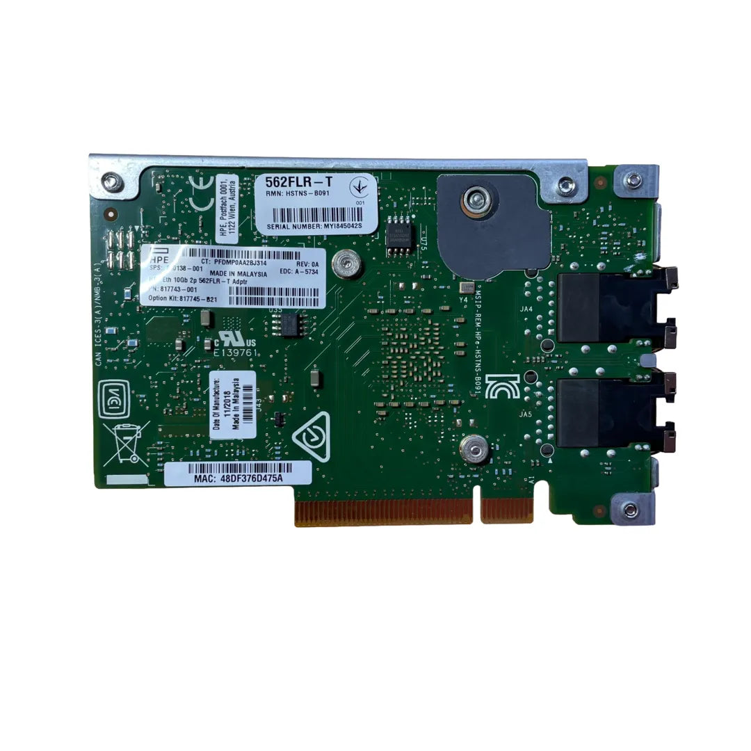 HPE 2x 10Gbe 562FLR-T