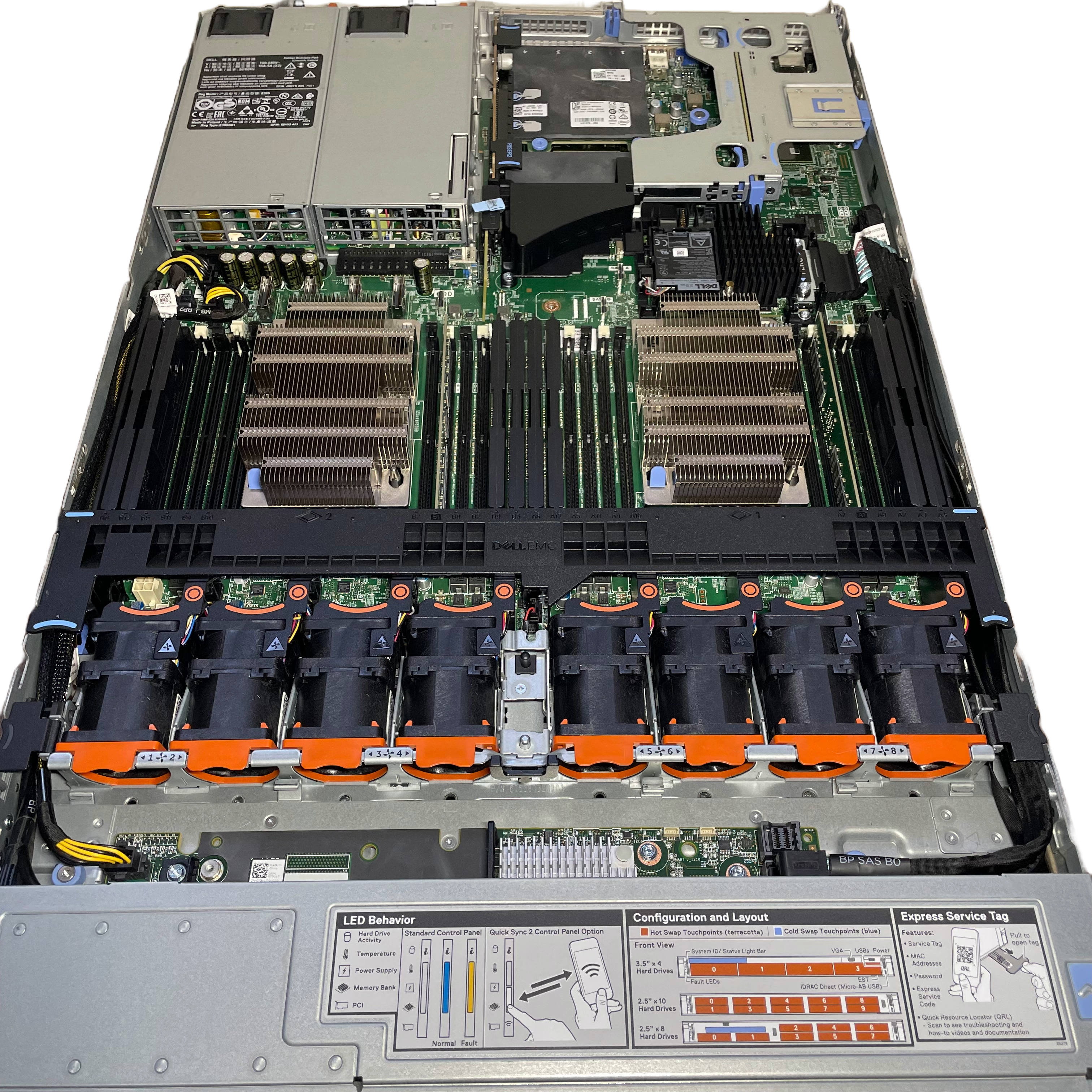 Dell R640 / 2x 20 Core 6138 / 32GB / 10SFF Server